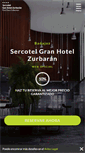 Mobile Screenshot of granhotelzurbaranbadajoz.com